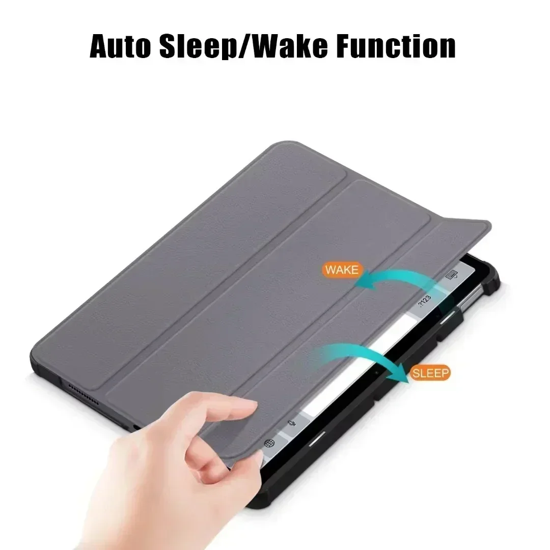 Para Xiaomi Redmi Pad SE 2023 funda de 11 pulgadas magnética inteligente de cuero PU funda con soporte plegable para Redmi Pad 10,6 2022 funda de 10,61 pulgadas