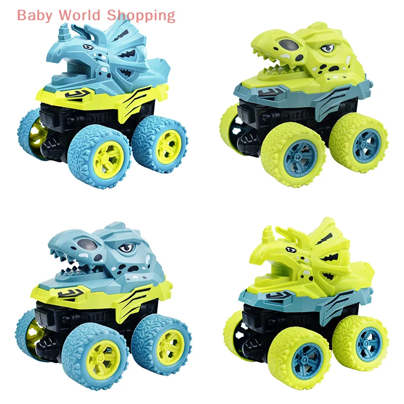 

1Pc Inertial Dinosaur Toys Pull Back Cars Mini Monster Truck Car Toy Set For Kids Toddlers Boys Girls Gifts Children's Toy Car
