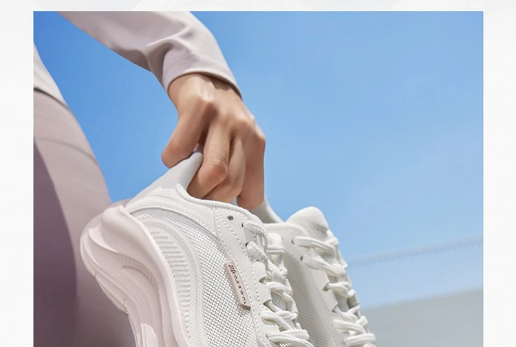 361 Degrees Damen-Laufschuhe, lässig, Mesh, rutschfest, leicht, trendig, dicke Sohle, Rebond, langlebig, Damen-Turnschuhe 682532239 – Detail 13