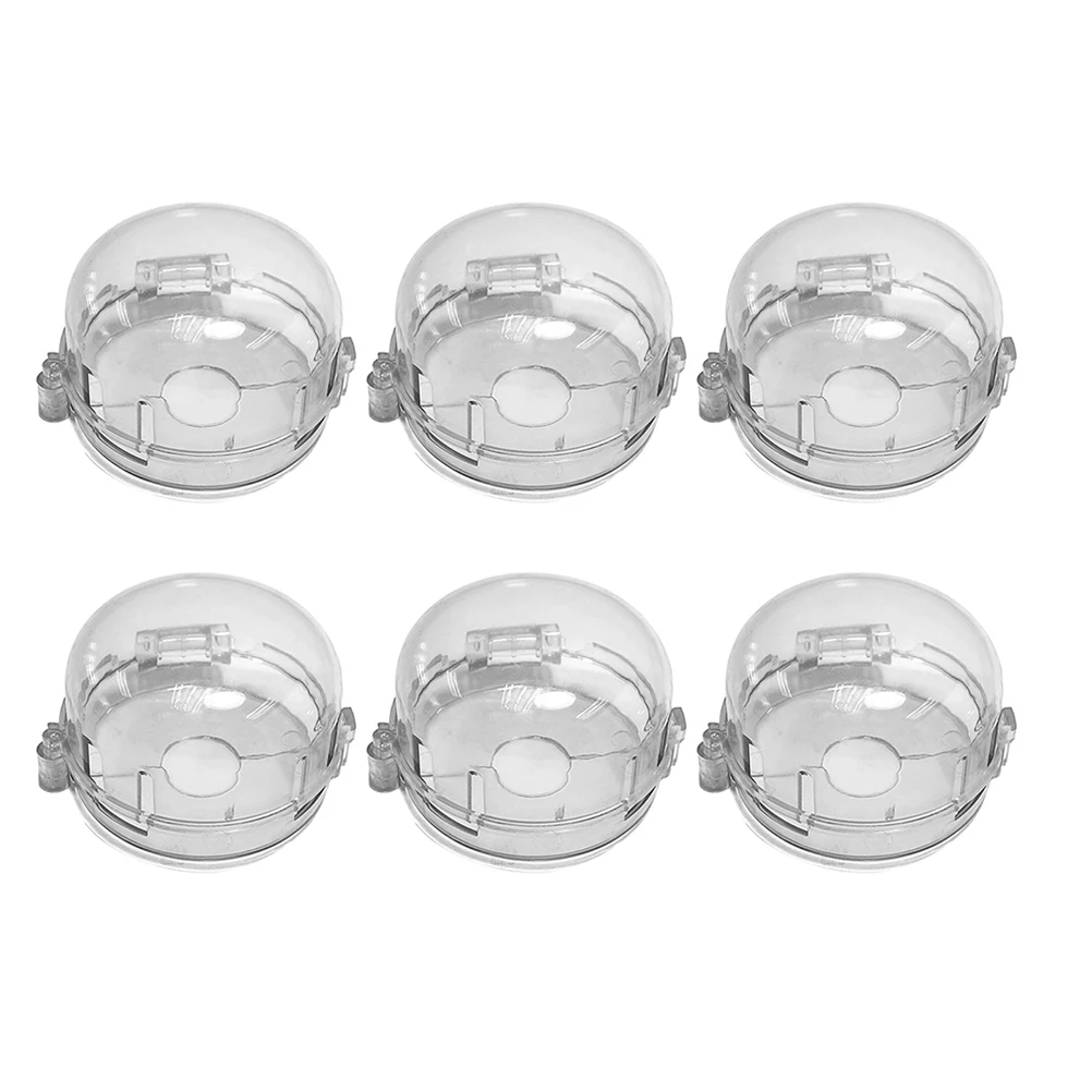 

Gas Safety Cover Knob Guards Childproof Protector Baby Proof Oven Guard Heat Resistant Plastic Gas Stove Knob Covers Prevent