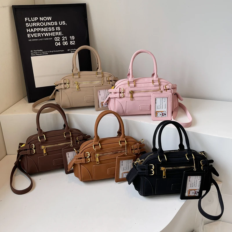 2025 Branded Y2K Top-handle Bags For Women Luxury Designer Purses And Handbags Multi Pockets Fashion Shoulder Crossbody Satchels