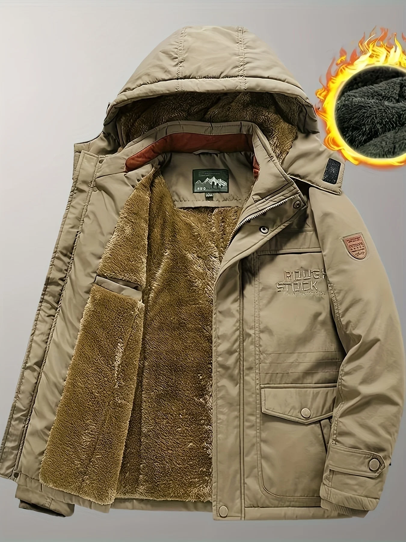 Ropa de Golf para hombre, Chaquetas deportivas de invierno, sudaderas acolchadas ligeras de lujo para ocio, diseñador Masculino