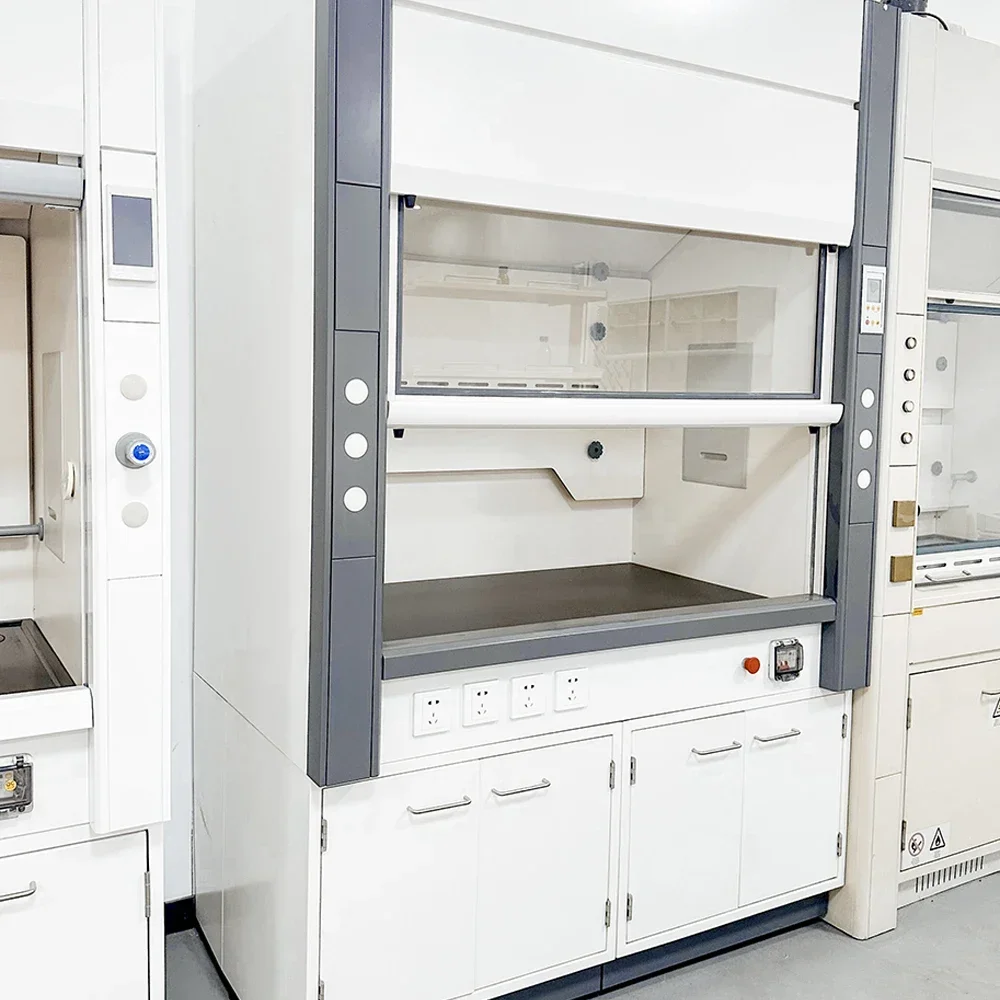 Good Price Steel Fume Cupboards Biological Chemical Industrial Fume Hoods Laminar Flow Fume Cabinets for Cleanroom Laboratory