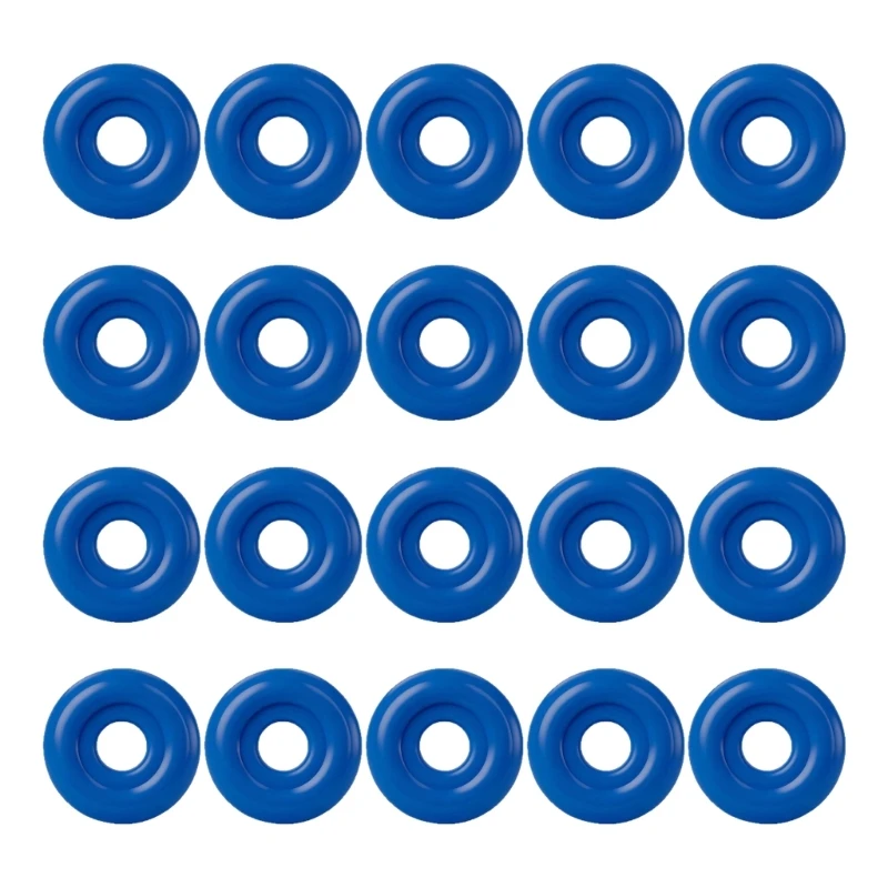 Maintenance Spare Regulator Sealing Gasket Rings with Nylon Washer Structure and Round Center Opening for Connection Support and