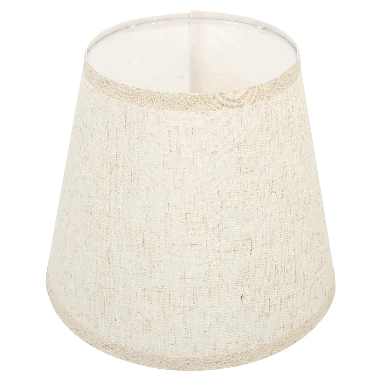 

Linen Lampshade Half Round Fabric Table Lamp Shades Grey E14 Bulb Bedside Lighting Home Decor Cloth Cover Replacement