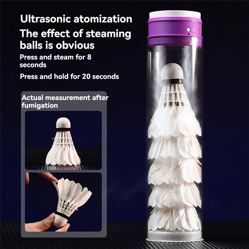 Humidificador de volante de bá - Badminton Shuttlecock reseña y precio