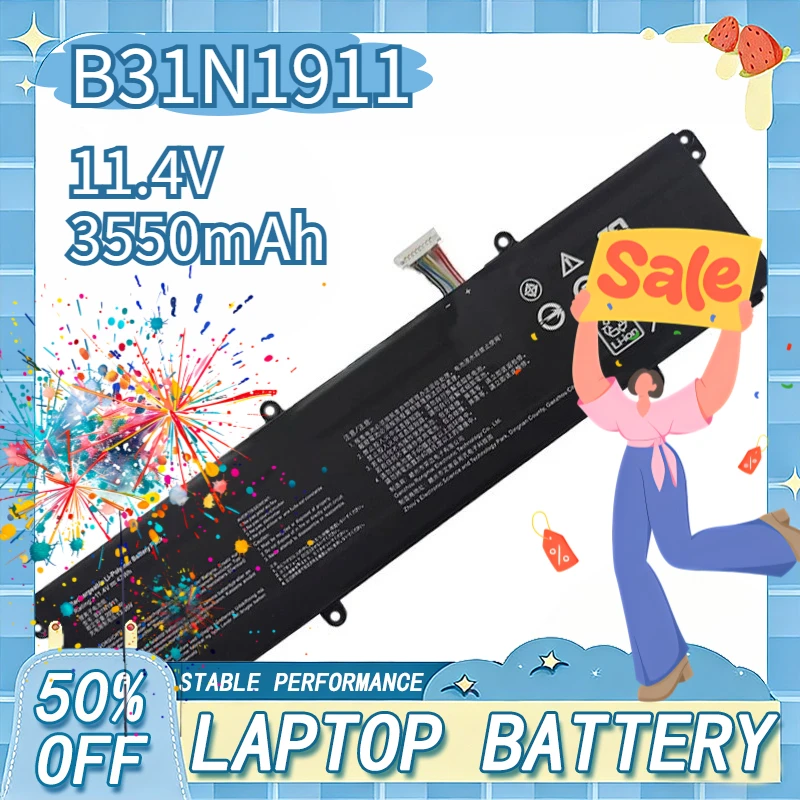 

B31N1911 C31N1911 Replacement Laptop Battery for ASUS VivoBook Flip14 TM420IA M413 M413DA TM420IA F413 K413 X413 X421DA Notebook
