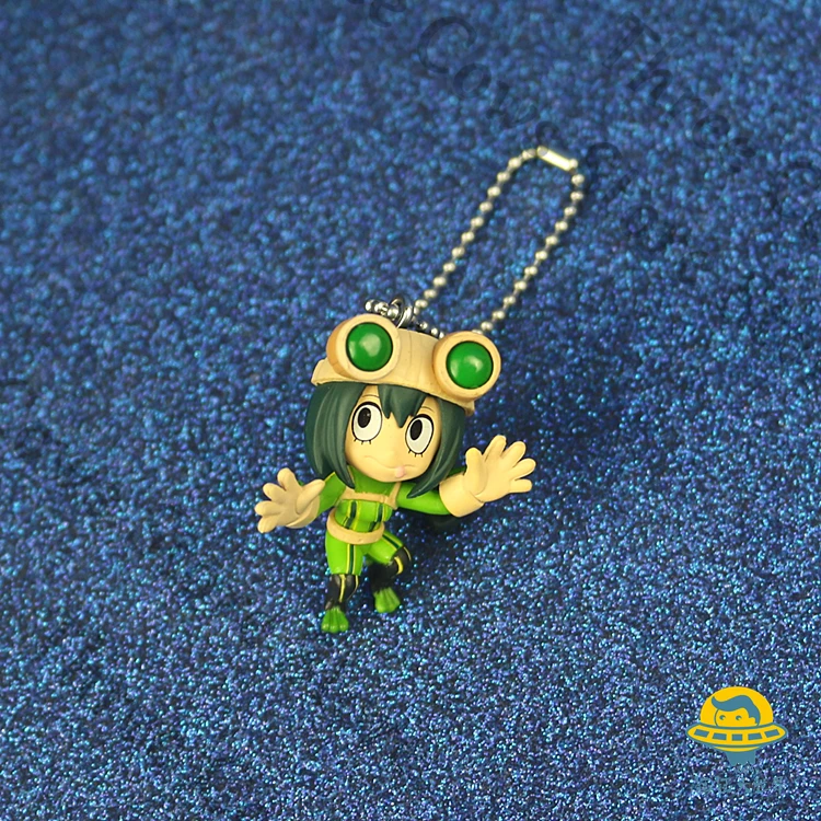 Anime My Hero Academia Todoroki Shoto Midoriya Izuku Asui Tsuyu Tokoyami Fumikage Million Cosplay Garage Kits Keyring Pendant