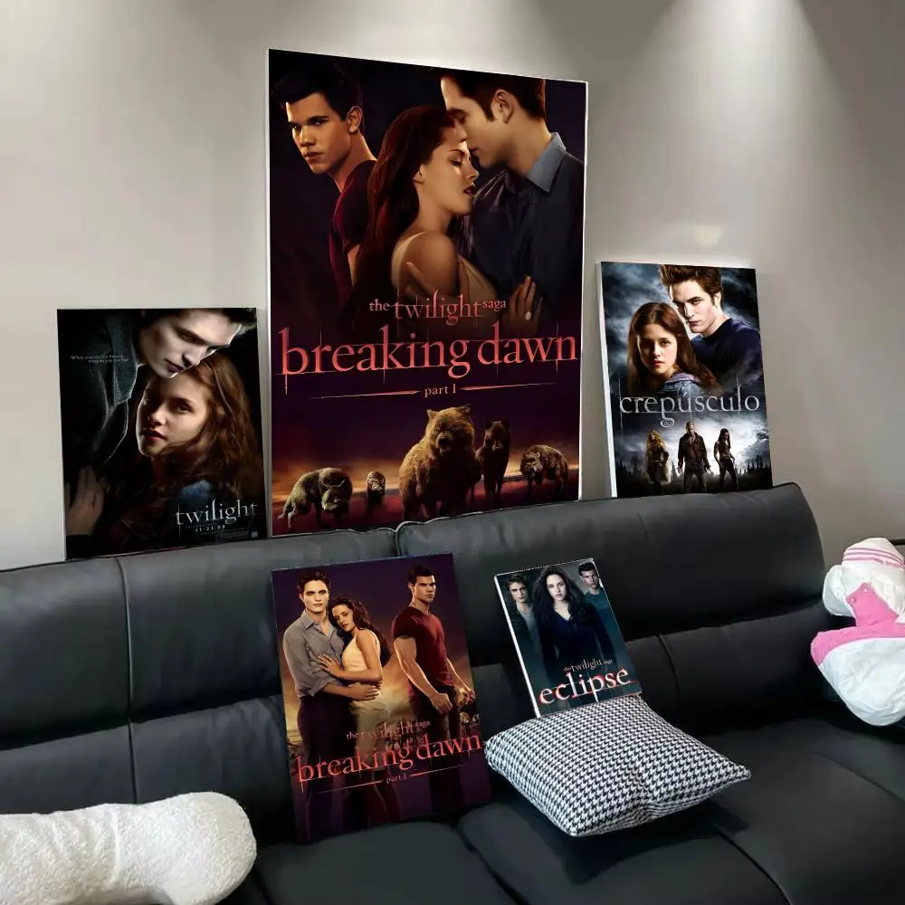 The T-Twilight saga Poster Modern Aesthetic Wall Art Print Minimalist Poster Bedroom Living Room Home Decor Gift view 2