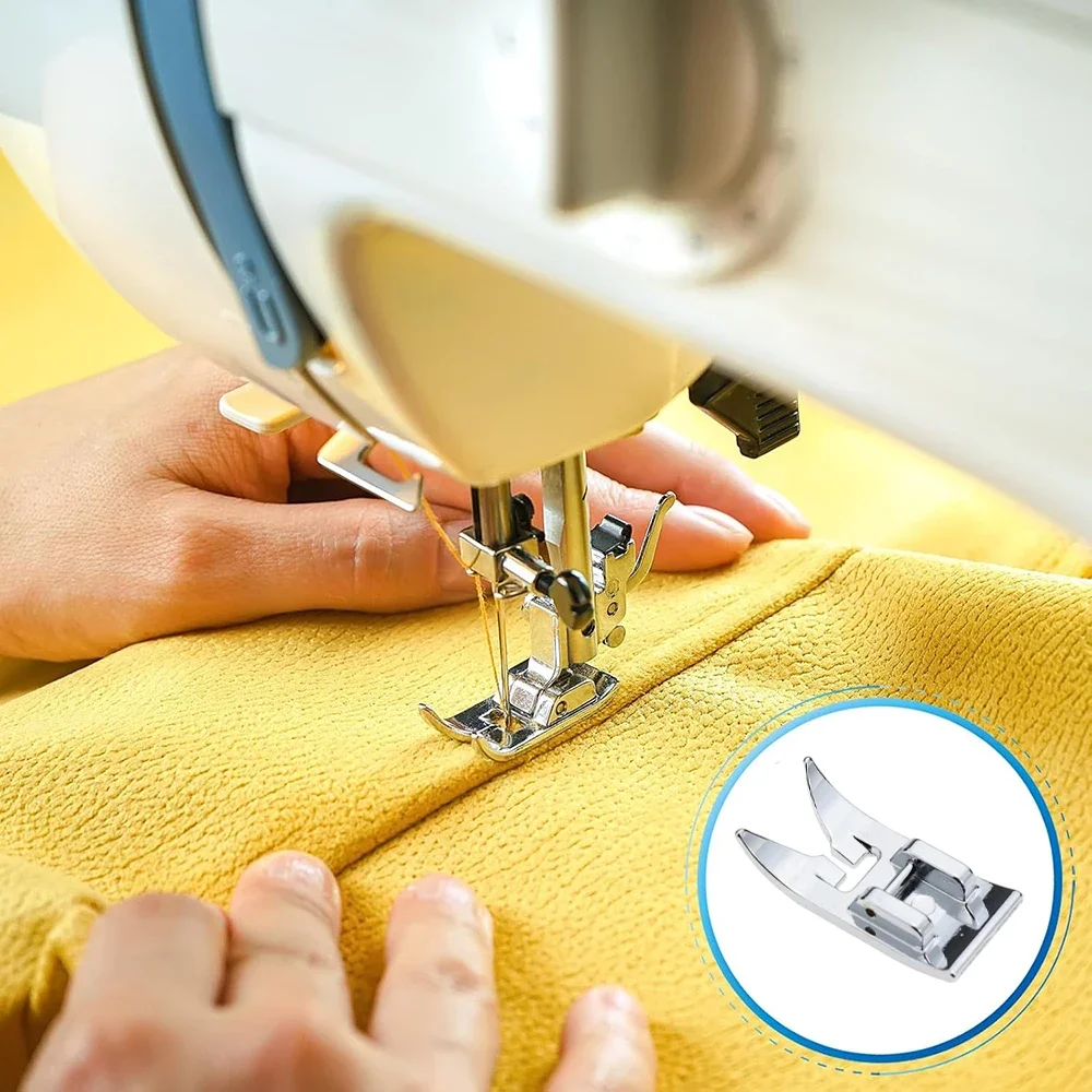 

Universal Zig Zag Snap on Presser Foot for Low Shank Singer Brother Janome Elna Juki Home Sewing Machines Accessories