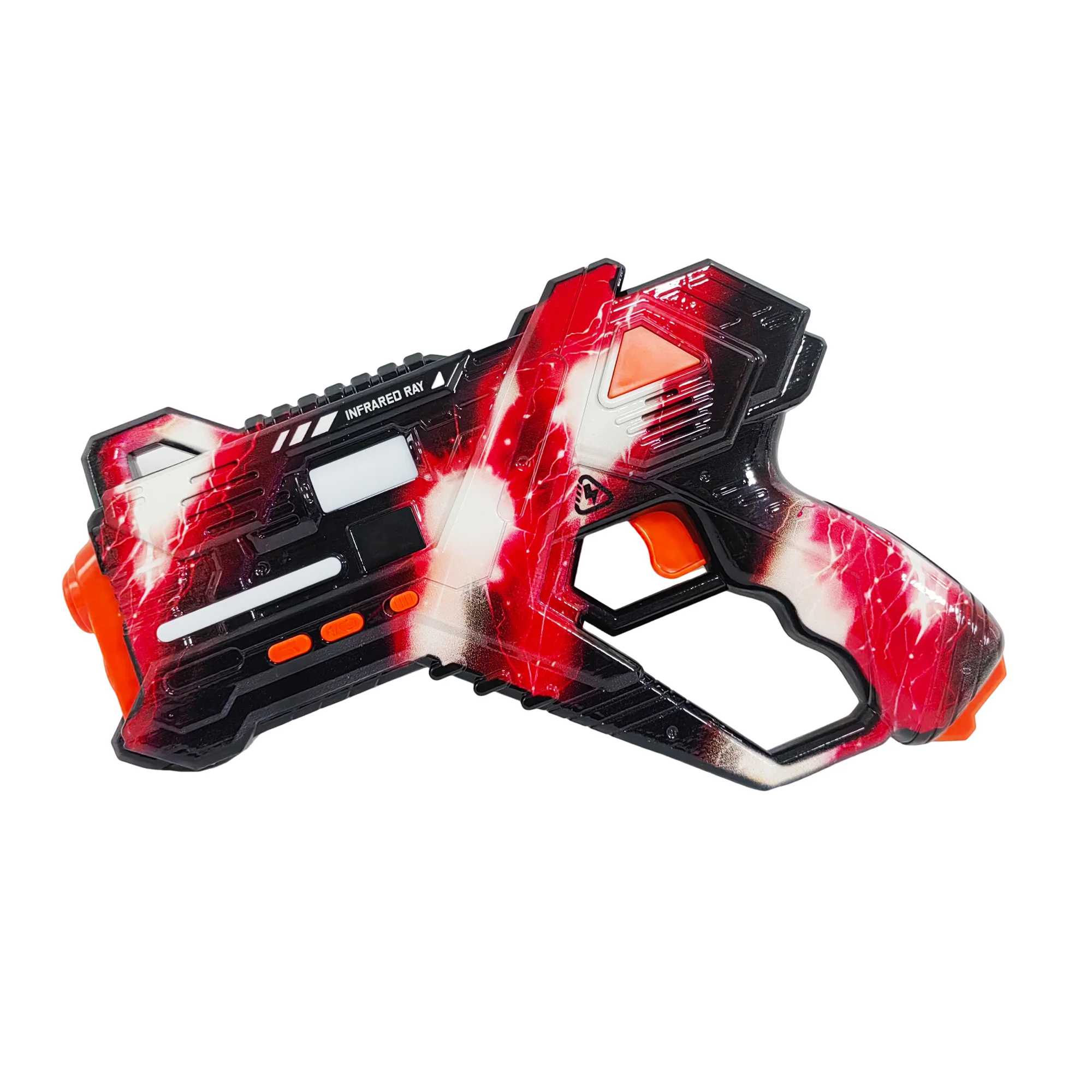 CSTAG 4x4x4レーザータグガンセット 3センサー搭載 おもちゃ 子供向けギフト 電動赤外線ピストルガン 男の子対戦チームゲーム 室内屋外