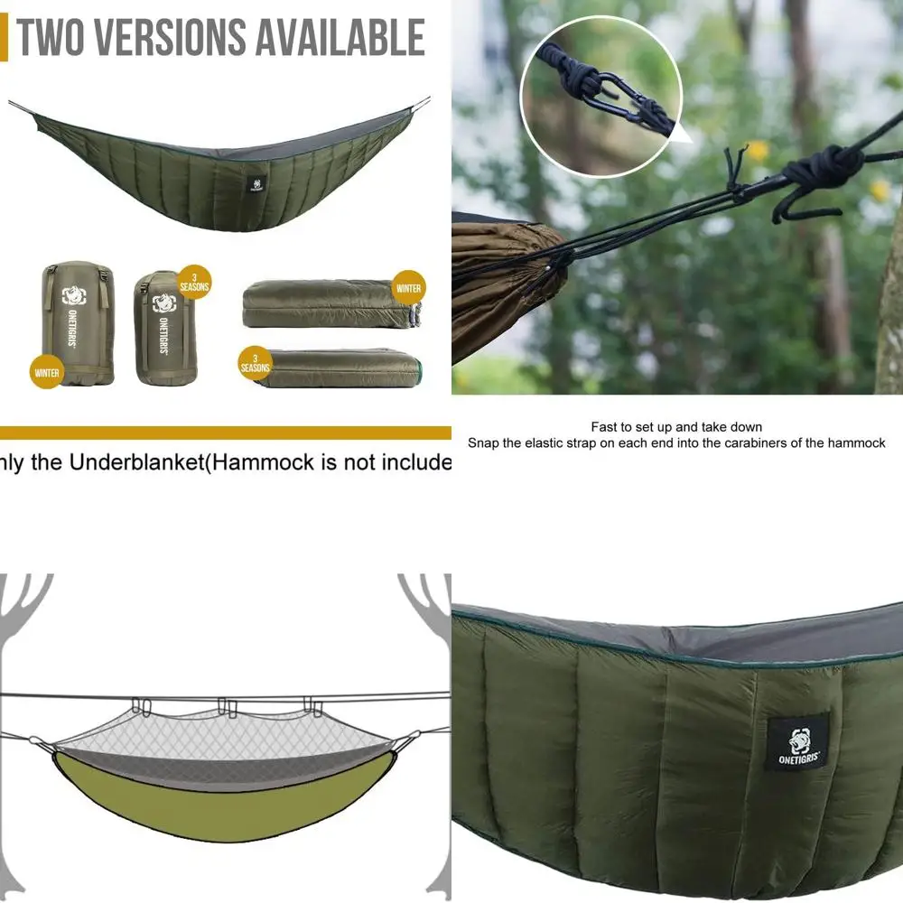 

Ультралегкое одеяло-гамак полной длины, для 3-4 сезонов, теплое, весом 28 унций, идеально подходит для кемпинга, походов, пеших прогулок, путешествий, пляжа