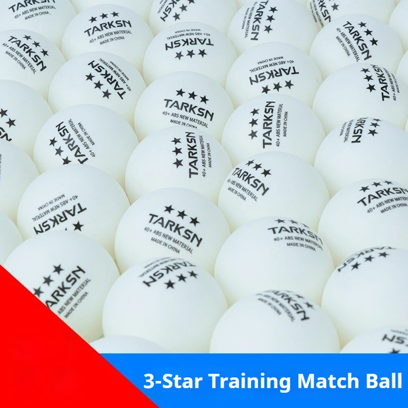 

Table Tennis Balls 3 Star 40+mm ABS Material White Yellow 50/100pcs Ping Pong Balls Durable High Elasticity for Training