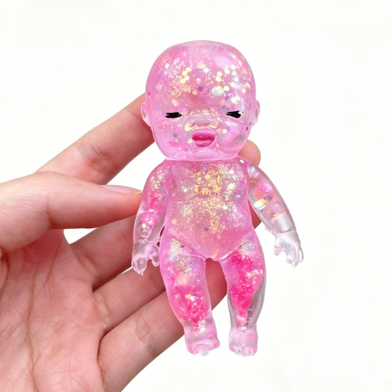 Brinquedo Anti-stress Vivid Sugar Baby Squeeze Toy Squishy Baby Slow Stress Ball Rebound para Alívio de Estresse para Adultos e Crianças, Decoração para Casa