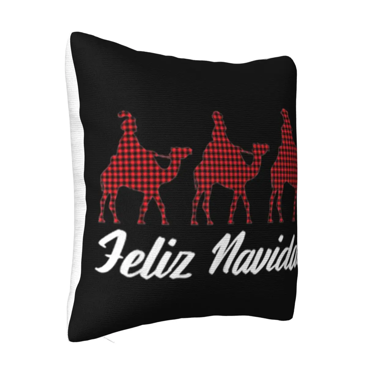 Top Feliz Navidad Tres Reyes Magos Spanish Christmas Festivities Autumn Aesthetic Pillow Case