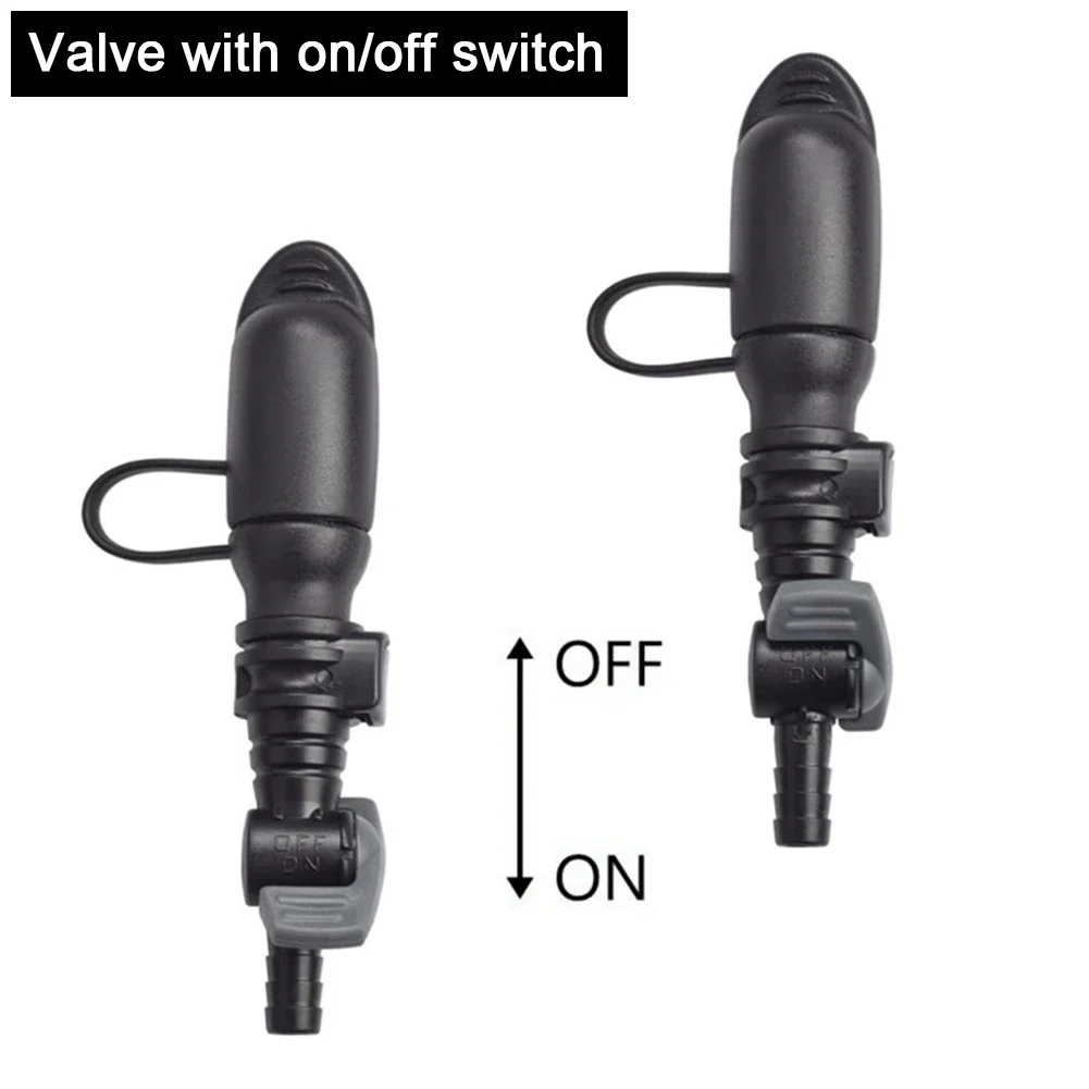 أكياس الماء لدغة صمام لسان الفم استبدال مع غطاء ، موصل فوهة ، ركوب الدراجات الرياضية المثانة كيس المياه ، 9 قطر #4