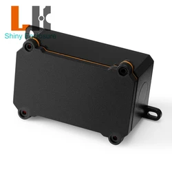 90x50x40mm IP68 Outdoor Waterproof Black PC Plastic Enclosure Instrument Control Case Electronic Protect Junction Box LK-CN03