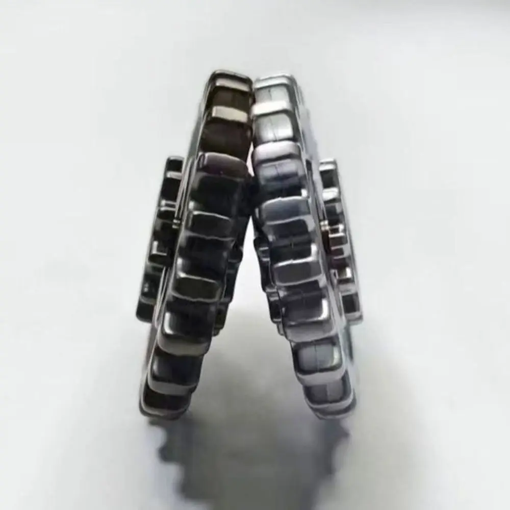 Silent Bearing Fingertip Gyro Mechanical Rotator Design Metal Material Hand Spinner Gearwheel PLA Fingertip Sprocket