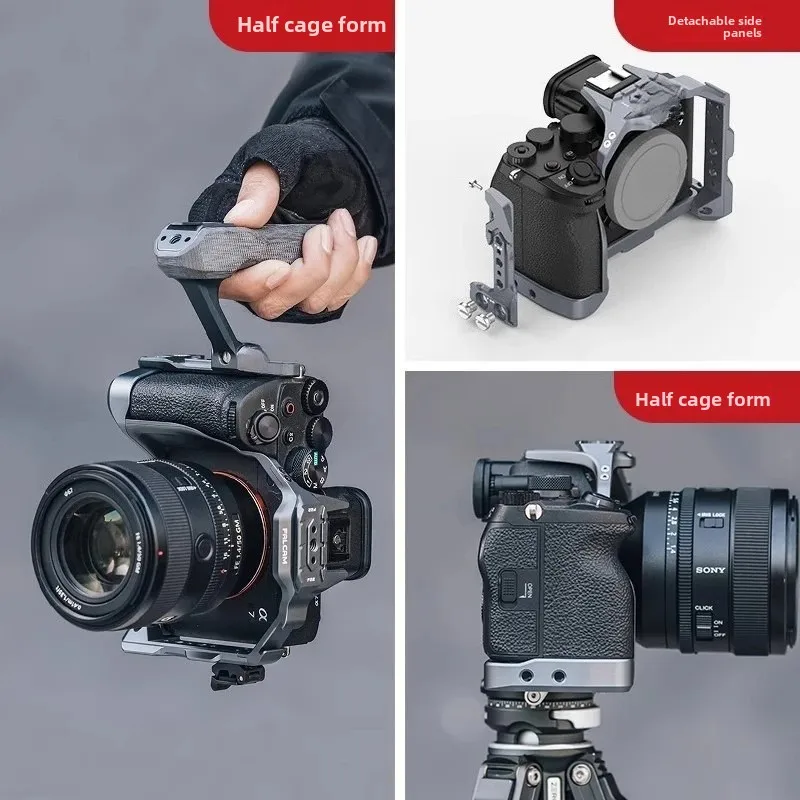 لسوني سوني A7R5/A7M4/A1 قفص أرانب تمديد الألومنيوم