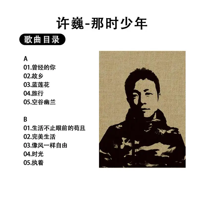 شو وي، روك، لوك، سجل فينيل LP أصلي من 33 إلى 12 بوصة #5