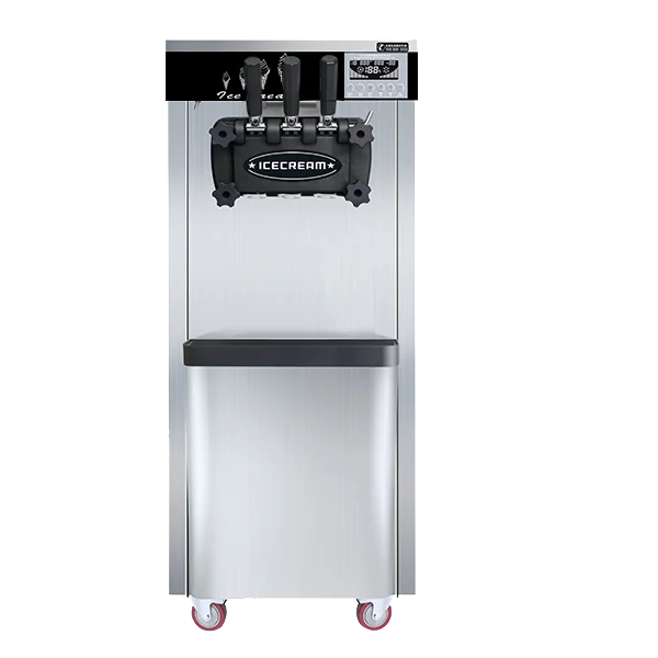 Crazy Selling Soft Serve Soft Biscuit Ice Cream Yogurt Making Machine with Low Cheap Price 3 Flavor  for Commercial