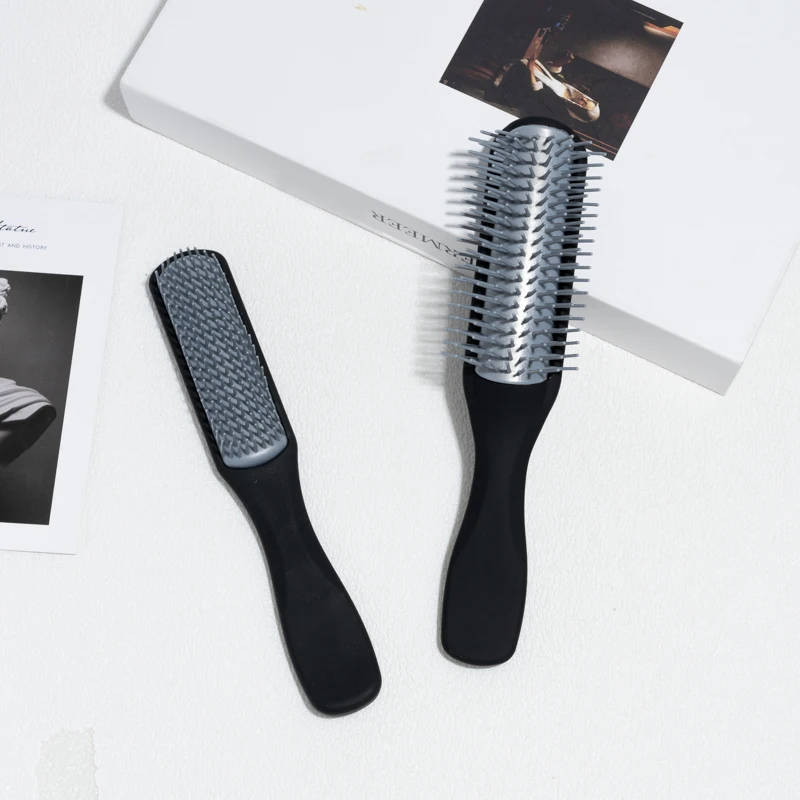 

Denman Brush for Men and women's styling hair Hairbrush Make Long And Short Hair Fluffy Hairdressing Salon Barber Accessories