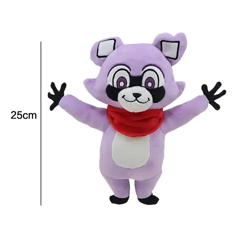 Najnowszy 20 cm Indigo Park Rambley Pluszowa zabawka pluszowa Anime Pluszowa zabawka Wypchane zwierzęta Miękkie pluszowe prezenty dla dzieci Lalka Urodziny Kolor: 2