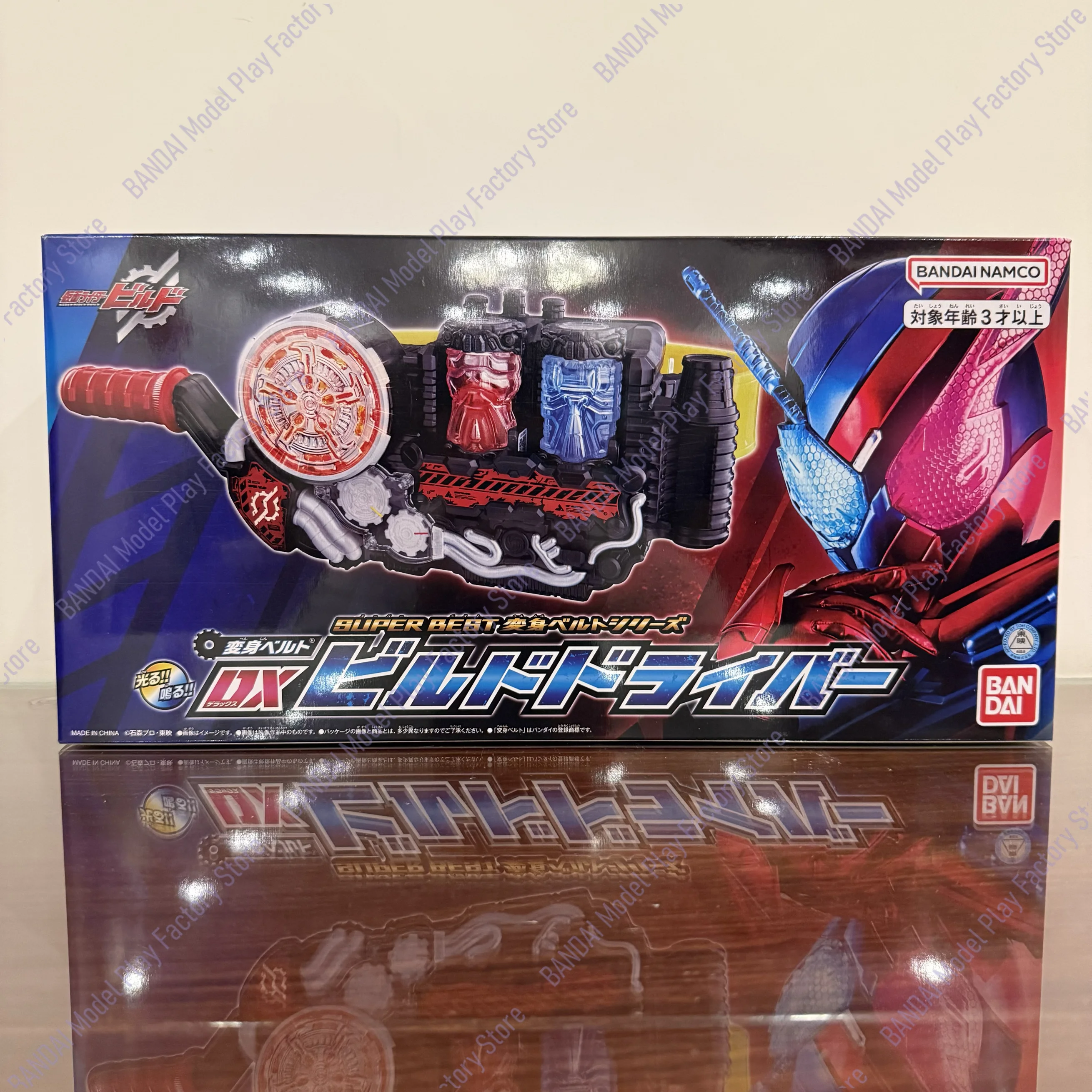 Оригинальный ремень-трансформер Bandai DX Kamen Rider BUILD Drive RabbitTank, аниме-фигурка, коллекционная модель, игрушка, подарок для детей