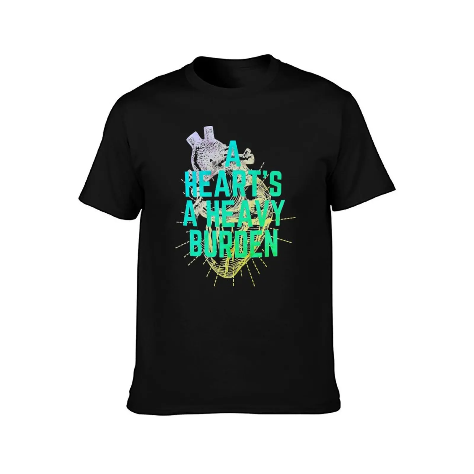 A heart is a heavy burden Green Edition Essential T-Shirt printed t shirts for man T-Shirt