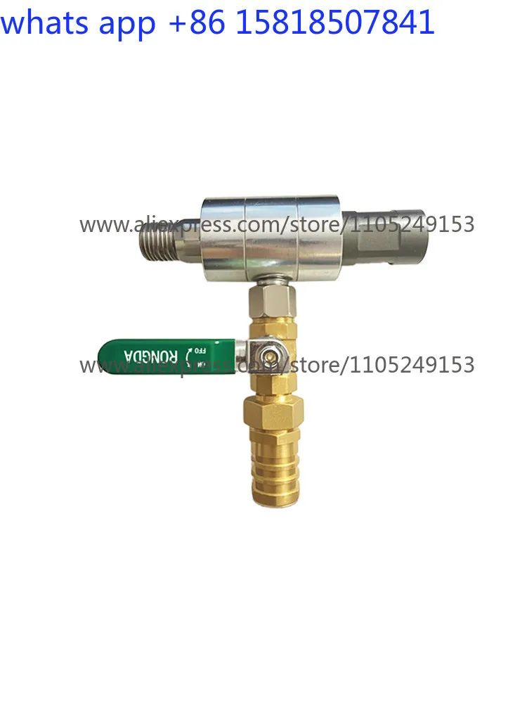 Handheld desktop water drilling rig External double water seal high pressure resistant large water injector