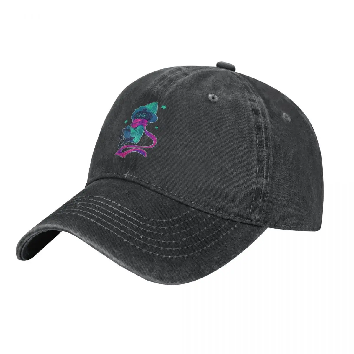 Deltarune Multicolor Hat Peaked Women's Cap Star Ralsei Personalized Visor Protection Hats