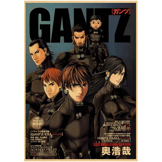 Japanese Anime Gantz Poster Canvas Painting Wall Art Pictures Gamer Gift  For Boys Children Room Cartoon Decor - AliExpress