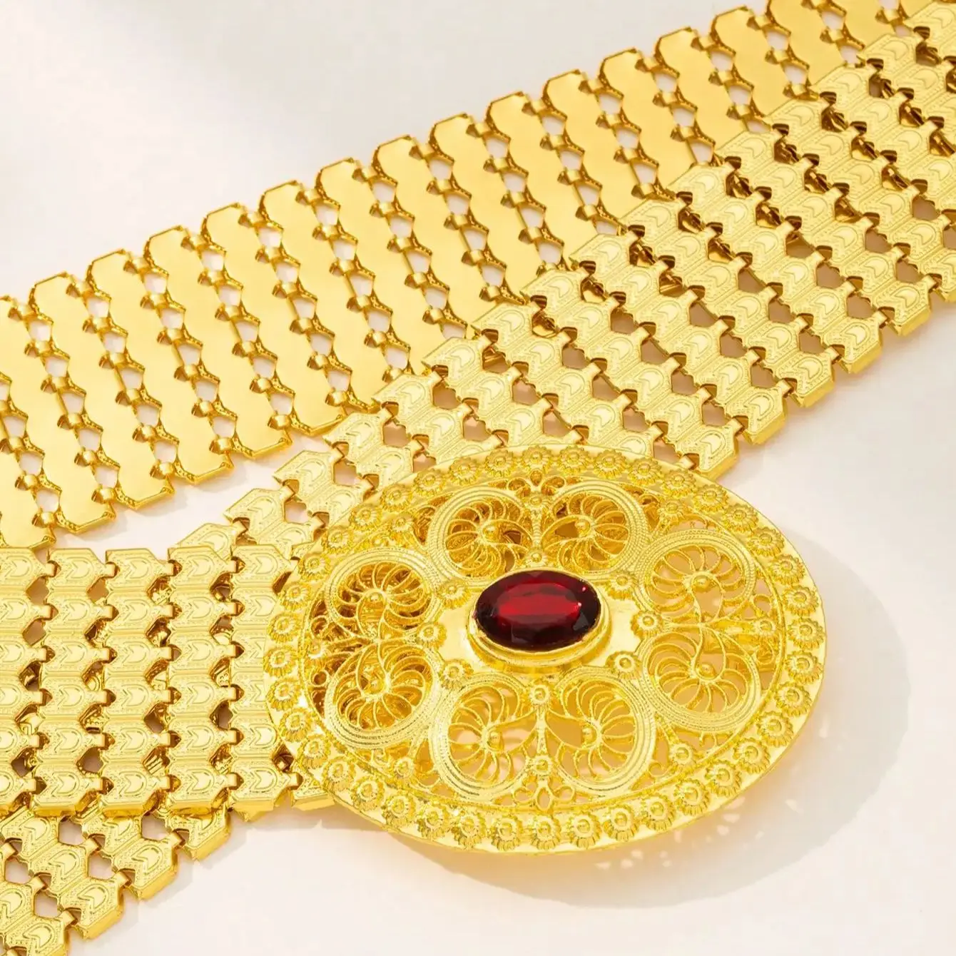New turkish women belts gold plated arabic wedding jewelry for women middle east wedding party jewelry chain