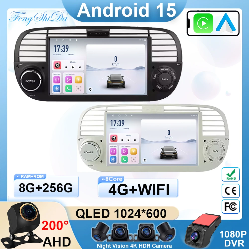 7'' Android 15 Car …
