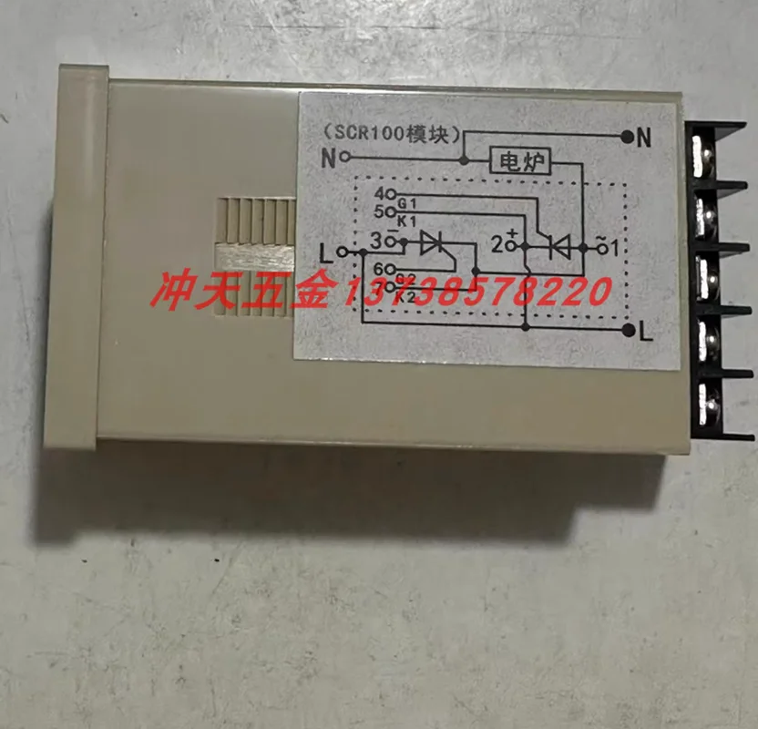 SCR-100 Hongtao ตัวควบคุมโรงงานสามโมดูล SCR100ตัวควบคุมอุณหภูมิโวลต์มิเตอร์ไทริสเตอร์ ZKG-3ควบคุมแรงดันไฟฟ้า