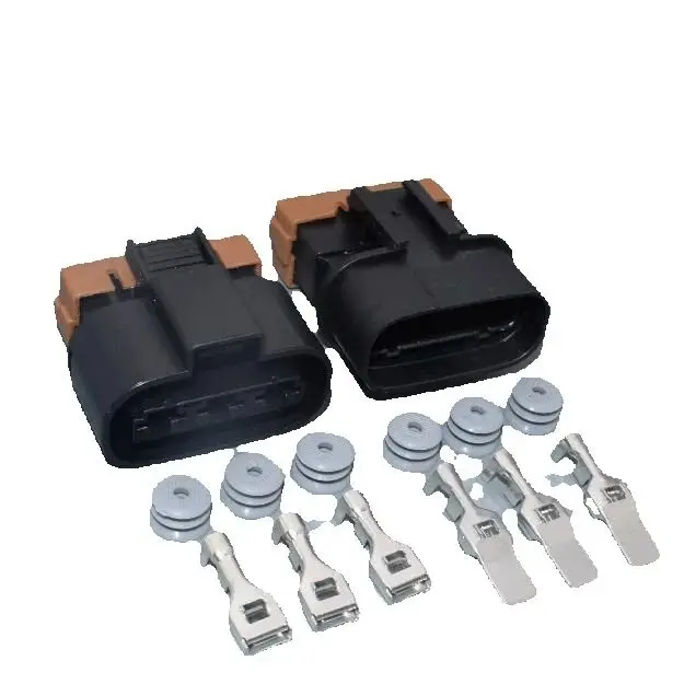 

Shhworldsea 3-контактный женский и мужской автоматический разъем, сильноточный разъем для автоматических проводов, кабелей, розетка для PK011-03027 PK015-03027