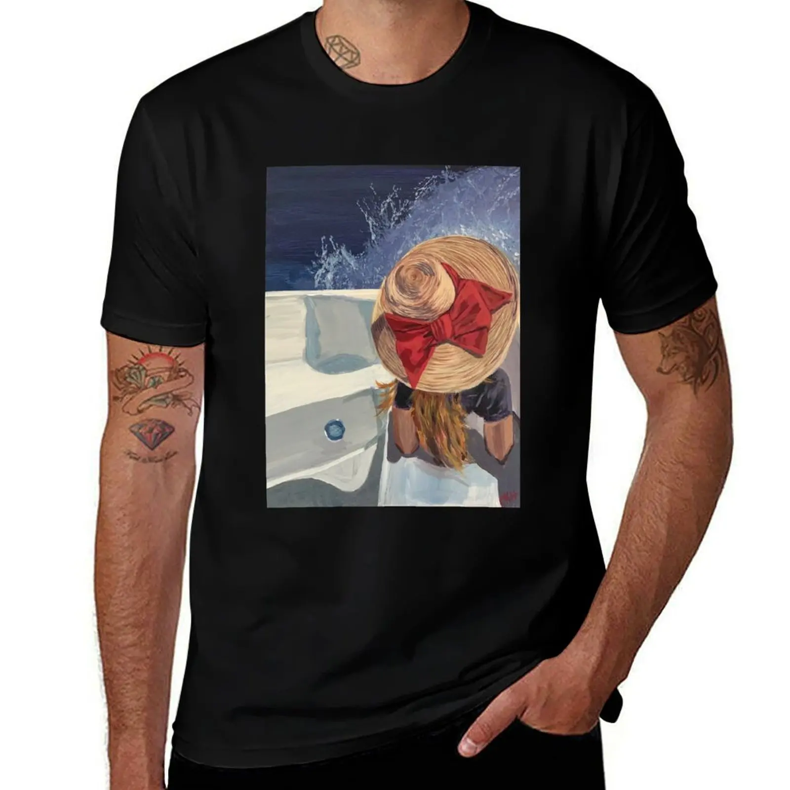 Family Dock T-Shirt Plus Size Street Style Tee T-Shirt