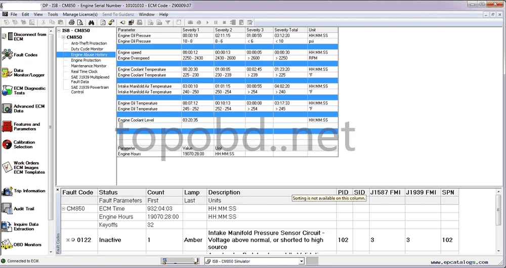 Cummins Insite 8.7 Pro Engine Diagnostic Softwar Fault code Engine diagnostic test adjustment Support Multi-Language free instll