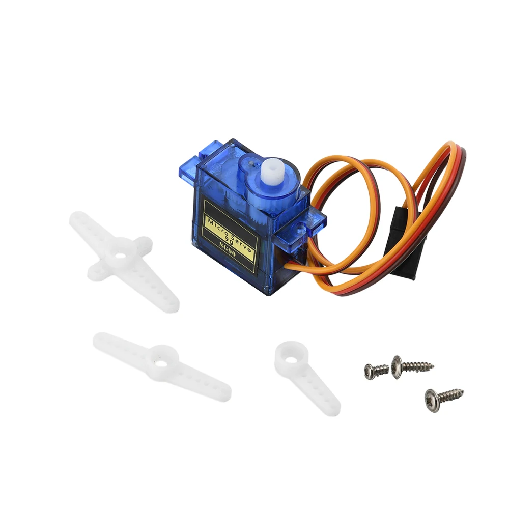 1PCS SG90 9G Micro Servo Motor Control for RC Robot Arm Servomotor Toy Airplane Helicopter Aircraft Models 180°/360°