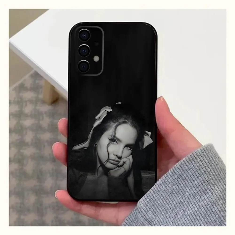 Lana D-Del Rey Famous Singer Phone Case For Samsung Galaxy A13,A21s,A22,A31,A32,A52,A53,A71,A80,A91 Soft Black Shell