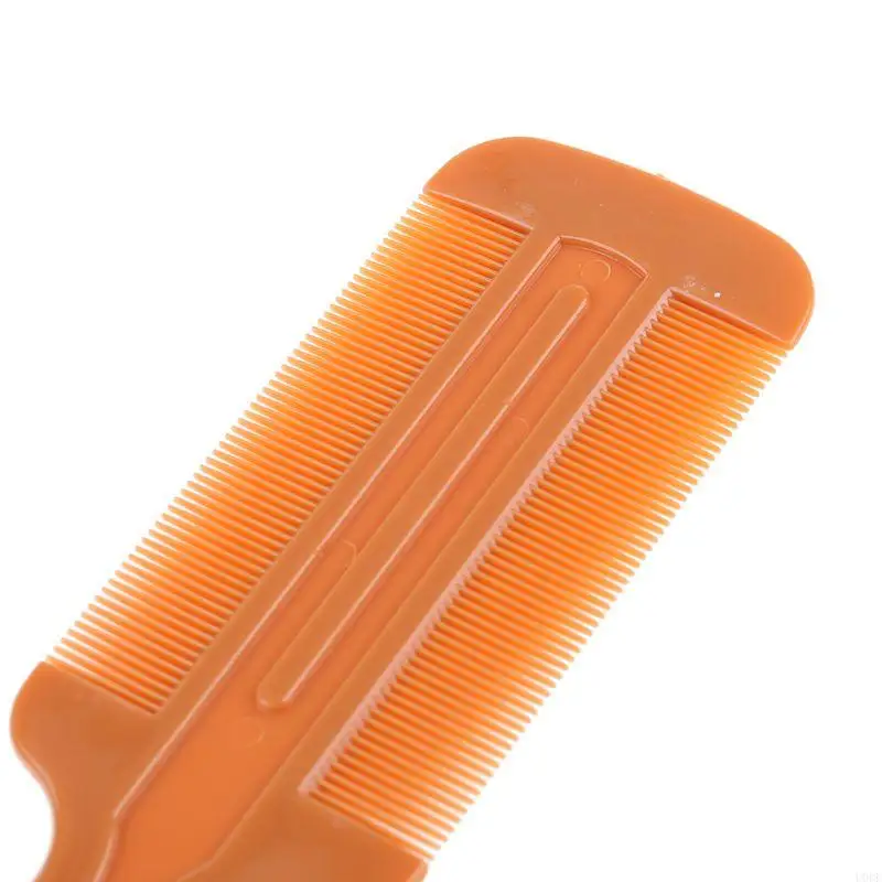 U0DE ผมหวีหวีหวีการกำจัดรังสีสองด้านสำหรับการดูแลสุนัขสัตว์เลี้ยงสุนัขแมวแมว