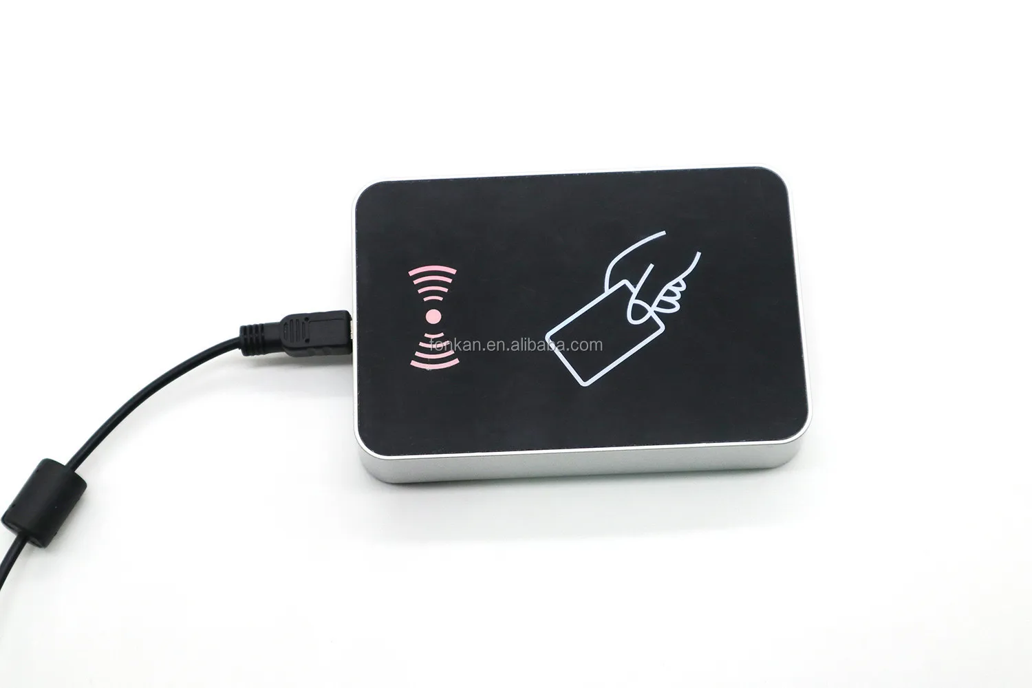 Fashion Design and Reliable UHF RFID Smart USB Desktop Reader/Writer For ISO Card Data Encoding