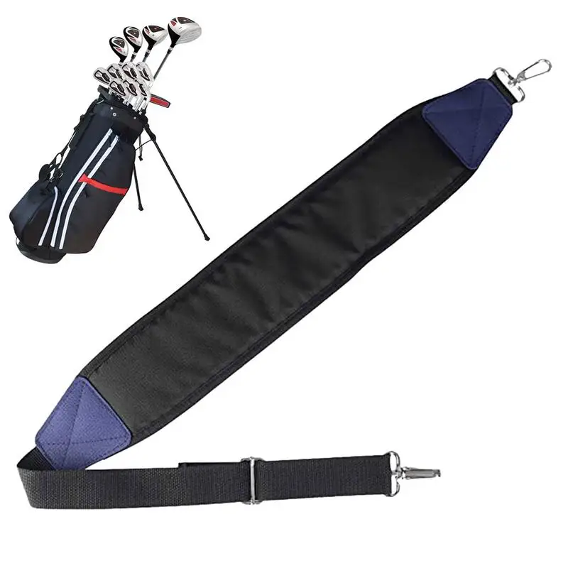 Golf Bag Shoulder Strap Straps Universal Replacement Single Padded Adjustable Anti-Slip For All Brand Golf Bags