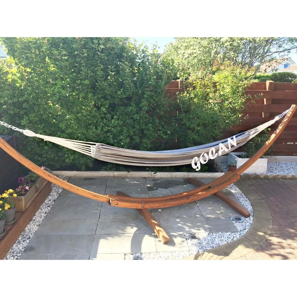 Brazilian Double Hammock 2 Person Extra Large 330X150cm Load Capacity 600Pound Canvas Cotton Hammock for