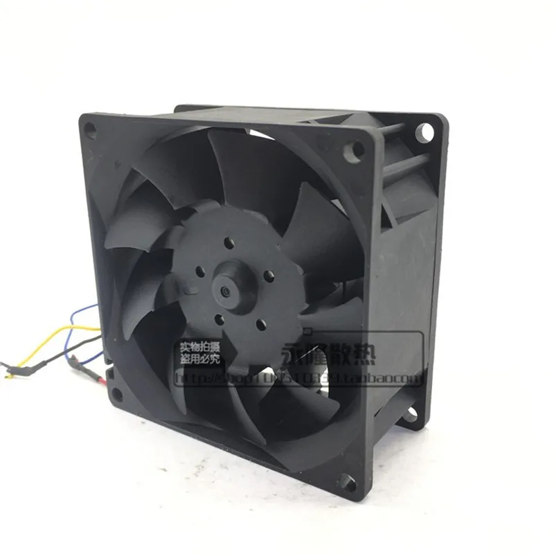 Authentic 80 * 80 * 38MM 8CM 12V 2.34A 4-wire PWM temperature control server violent cooling fan TFB0812UHE