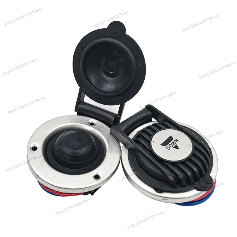 For windlass, black and white marine foot switch, marine switch accessories