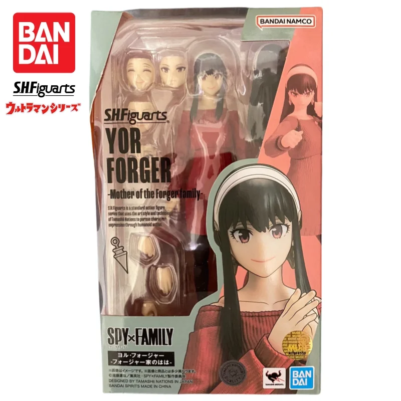 

В наличии Bandai S H Figuart, оригинальная семейная кукла Spy X Yor Forger, новая фигурка в штучной упаковке, модель персонажей аниме, гараж