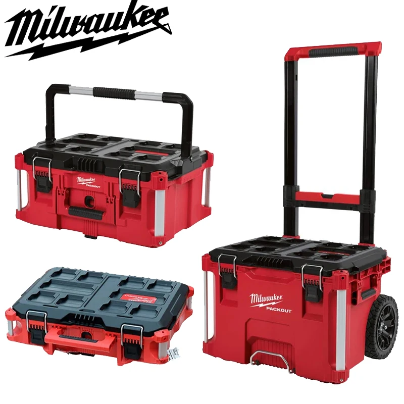 Milwaukee 48-22-8424 48-22-8425 48-22-8426 PACKOUT Tool BoxPower Tool Accessories Stackable Combination Containment Case