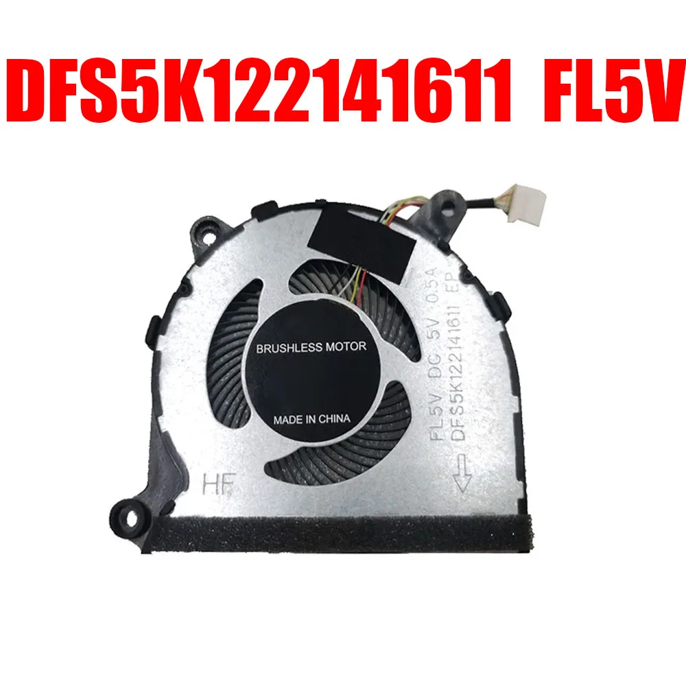 

Laptop CPU Fan For DFS5K122141611 FL5V HG6005B 100-090005W 004001851 DC5V 0.5A New