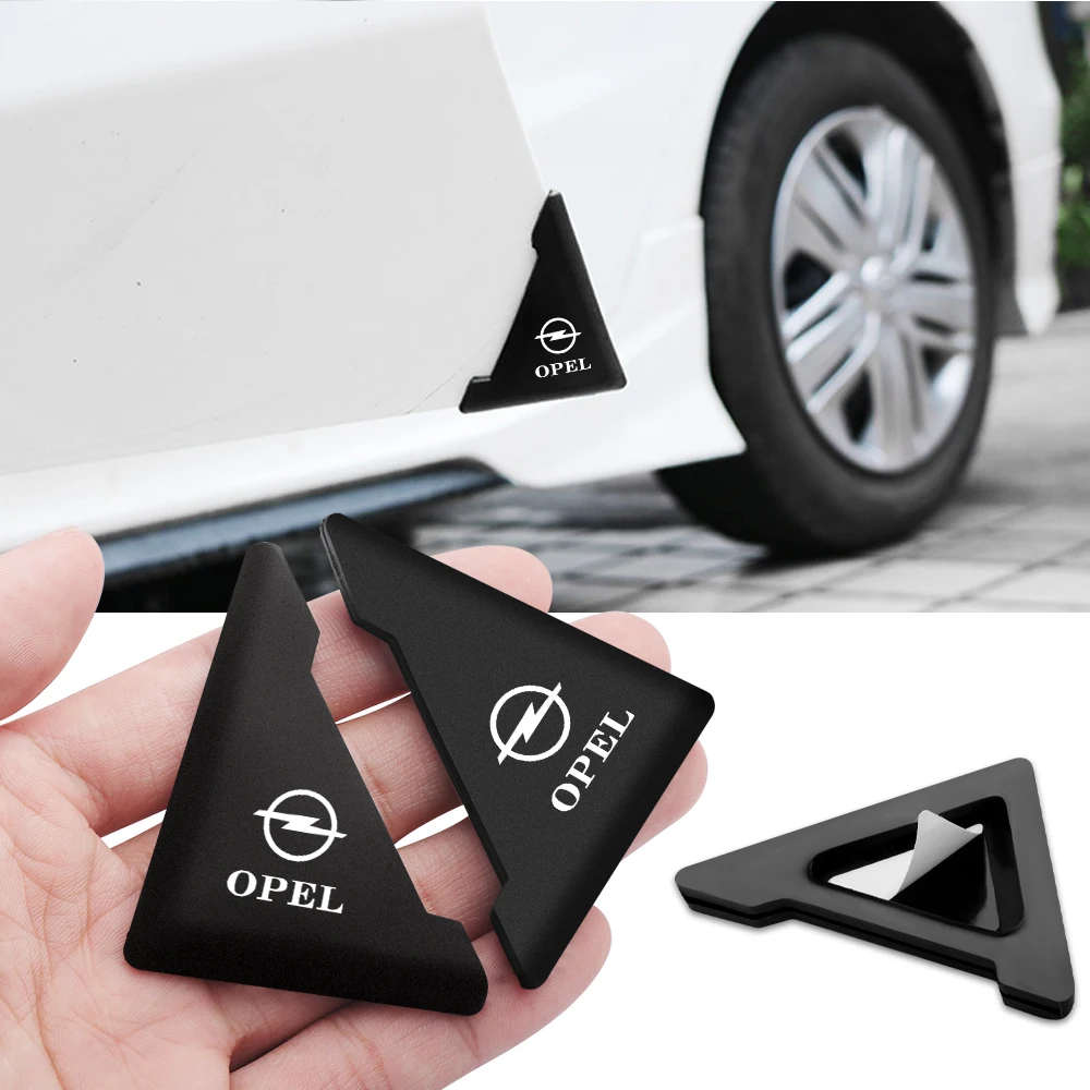 2/4PCS Car Door Corner Cover Anti-Collision Scratch Protector Stickers for Opel Astra H G Insignia Mokka Zafira Corsa Vauxhall